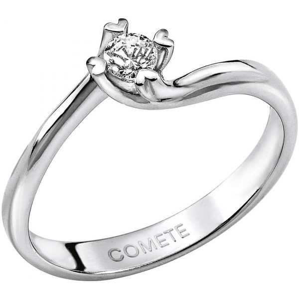 Anello fidanzamento Solitario Comete