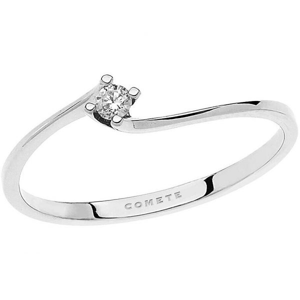 Anello fidanzamento Solitario Comete