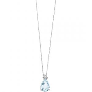 Collana a goccia Fantasia Di Acquamarina Comete