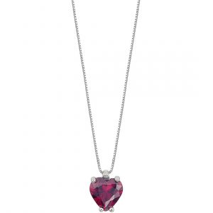 collana rubino con Pendente Comete