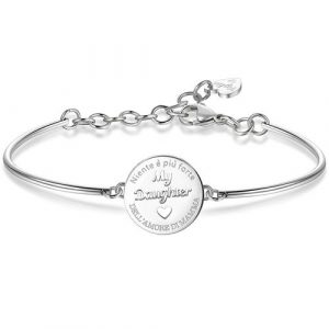 Bracciale rigido con incisione Brosway