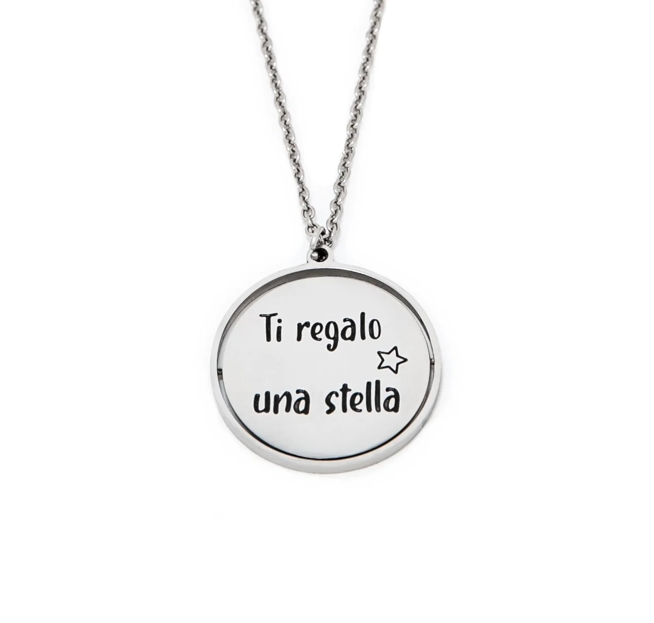 Collana donna acciaio “Ti regalo una stella” Mad Tea