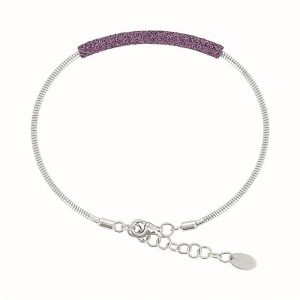 Bracciale donna argento Polvere di Sogni Colours Pesavento