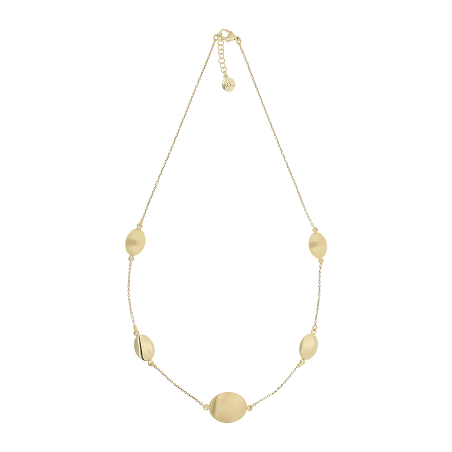 Collana corta "I Classici" con ovali Aquaforte