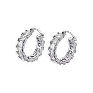 Orecchini donna acciaio Old Money LOTUS STYLE