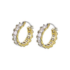 Orecchini donna acciaio Old Money LOTUS STYLE