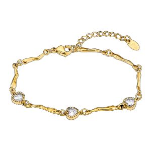 Bracciale donna acciaio Old Money LOTUS STYLE
