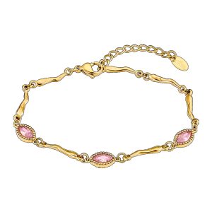Bracciale donna acciaio Old Money LOTUS STYLE