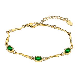 Bracciale donna acciaio Old Money LOTUS STYLE