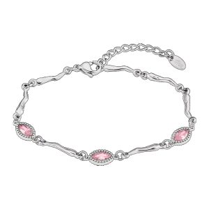 Bracciale donna acciaio Old Money LOTUS STYLE