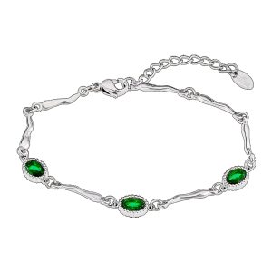 Bracciale donna acciaio Old Money LOTUS STYLE